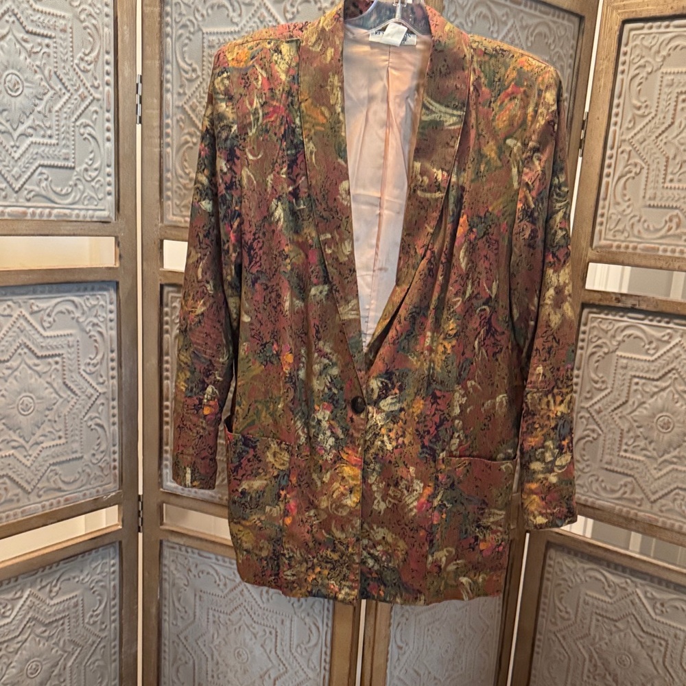 Floral Multicolor Blazer